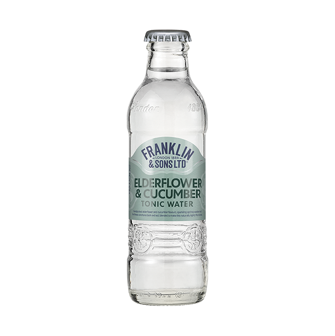 Franklin and Sons Elderflower & Cucumber Tonic Water