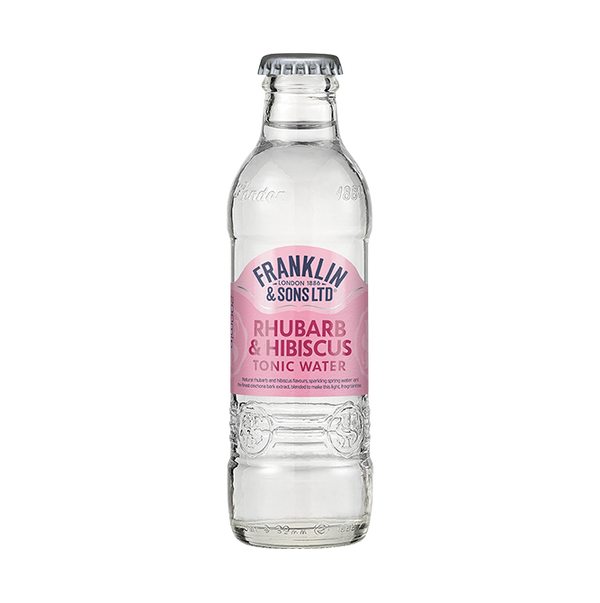 Franklin and Sons Rhubarb & Hibiscus Tonic Water